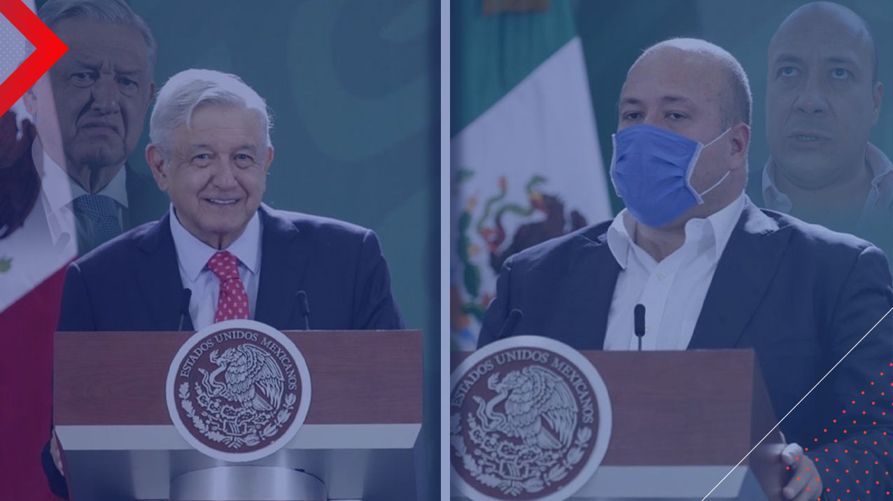 Enrique Alfaro y López Obrador protagonizaron un espectáculo pasivo agresivo, estilo "entre políticos podremos rasguñarnos… pero jamás nos haremos daño".