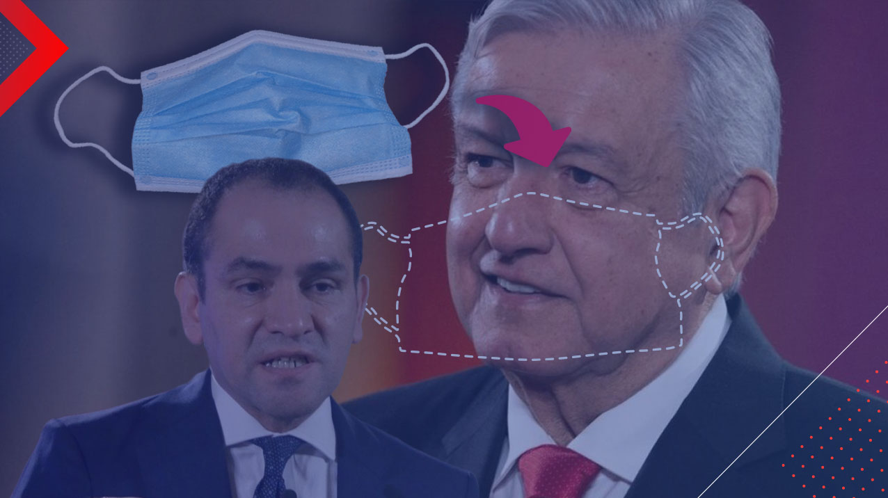El secretario Arturo Herrera casi se desnuca de la maroma que hizo para que López Obrador no se enojara con él. Pero el problema es que no hay forma de ponerle cubrebocas al presidente. #DDC con María José Cadena y Massimo.