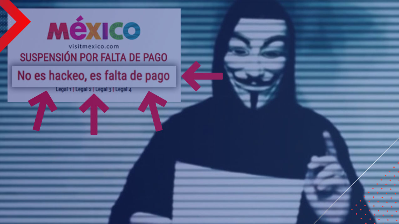 Con la suspensión de la página de Visit México, se redefine la diferencia entre “hackeo” y la venganza por “falta de pago”. Gracias por tanto, 4T…