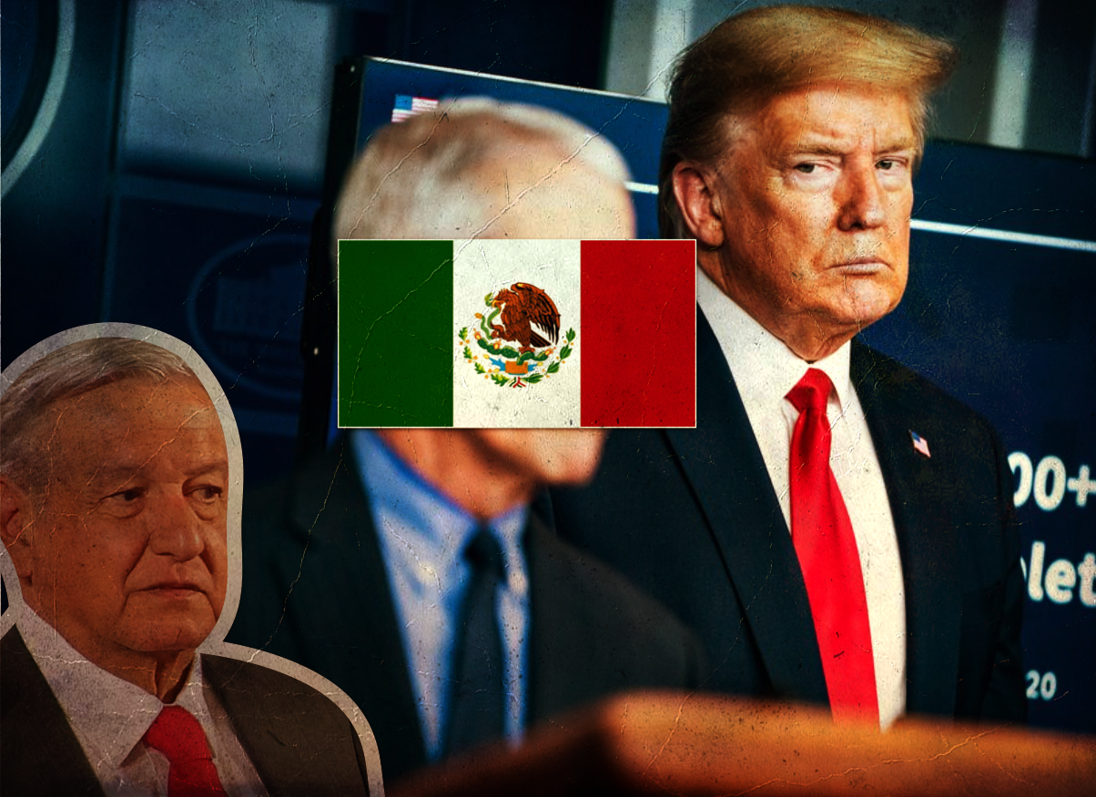 Nuestro "amigou" Donald Trump pide que ya no se fijen en la pandemia de Estados Unidos, que le echen un ojito a la crisis mexicana ¡No me ayudes, compadre!