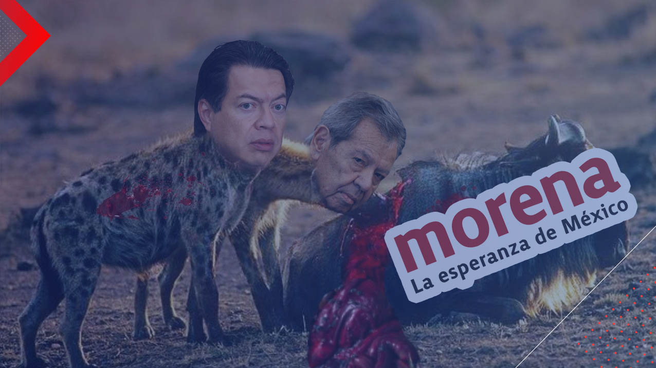 Los solovinos se convirtieron el hienas. Porfirio Muñoz Ledo y Mario Delgado gruñen y muerden el hueso sin importarles si destrozan a Morena. ¡Mufasa!