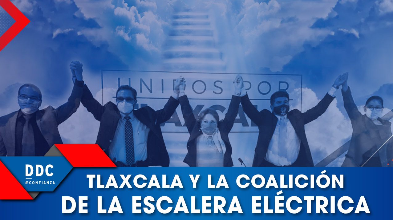 Oposición en Tlaxcala quieren ponerle un alto a Morena con una coalición más novedosa que la escalera eléctrica ¡Contemplen al PRIANRDPASPS!