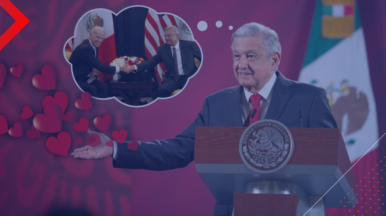TOMEN ESO, CONSERVADORES, el presidente López Obrador felicitó a Joe Biden, POR FIN. pero ¿Le mandó una carta, o le pasó su curriCULUM?