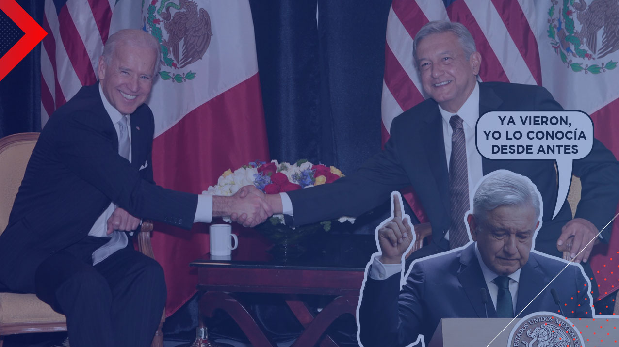 Joe Biden ya es presidente y no falta el hipster que dice que lo conocía "antes de que fuera popular"… como López Obrador. Pero tenemos foto con él.