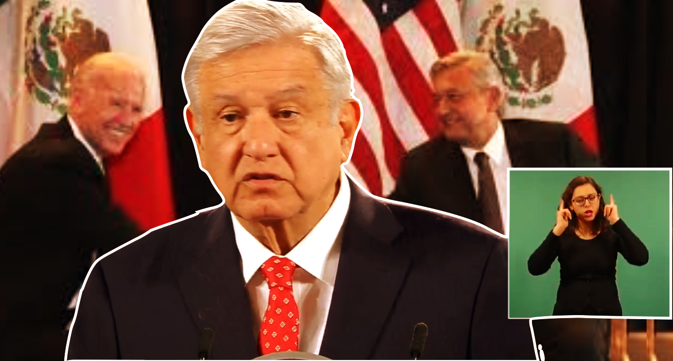 Es-de.-ke el presidente Andrés Manuel López Obrador desea a Joe Biden que le vaya muy bien como líder de Estados Unidos; que haya paz y tranquilidad. Y nos recuerda que él se escribía con Biden antes de que fuera popular.