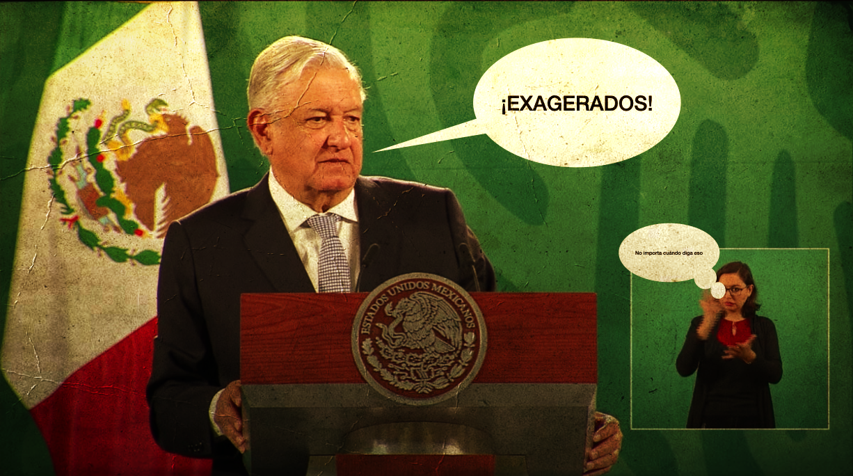Al presidente López Obrador NO LE GUSTA la suspensión de las clases en Campeche y Nayarit por contagios covid-19; que son unos exagerados.