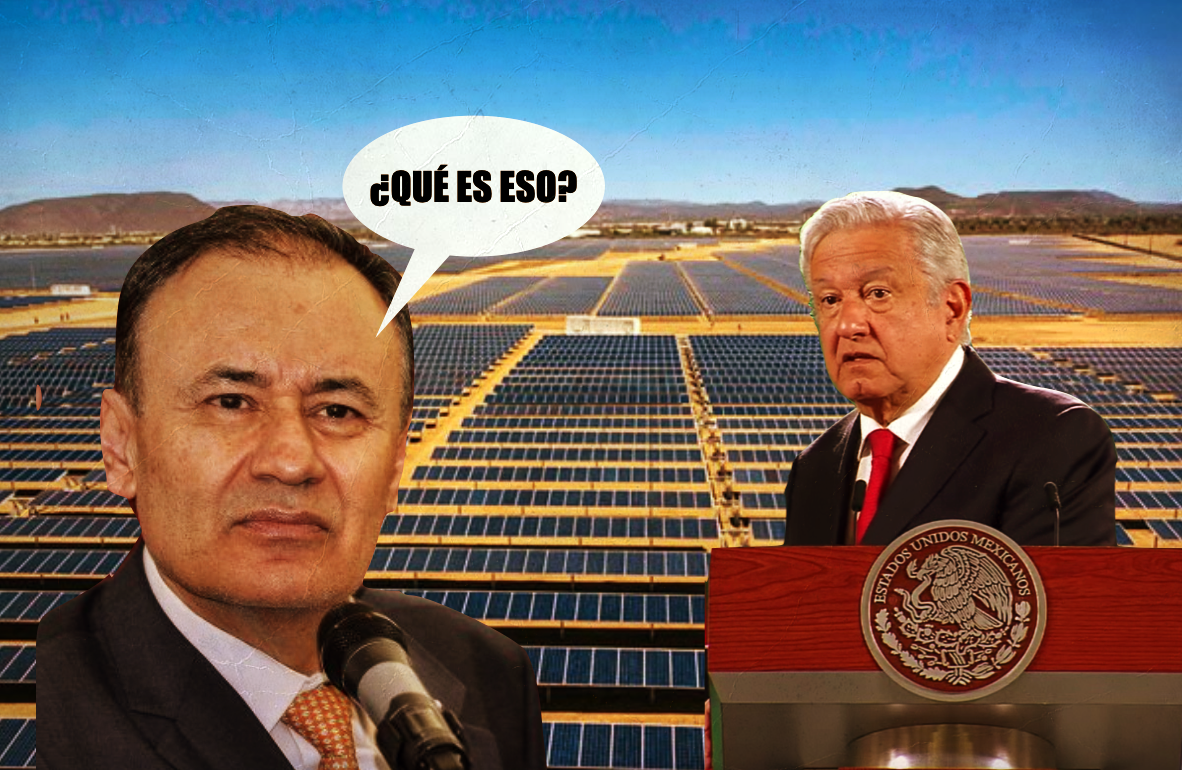 A López Obrador se le prende el foco y anuncia creación de parque solar en Sonora ¿Tuvo que ganar Alfonso Durazo para que ya fuera negocio?