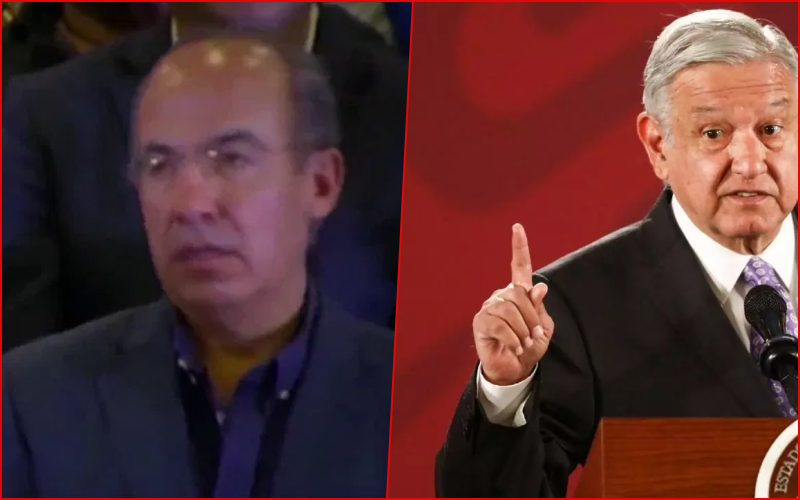 El expresidente Felipe Calderón dio positivo a COVID-19… Y para que vean AMLO no tiene por fuerte la venganza y sí la empatía, le desea pronta recuperación.